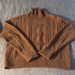 Golden brown the label sweater